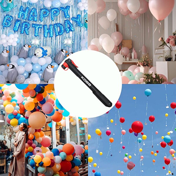Kobb KB21 87 PSI Bisiklet Lastik Şişirme Taşınabilir Mini El Pompası - Bisiklet Montaj Aparatı