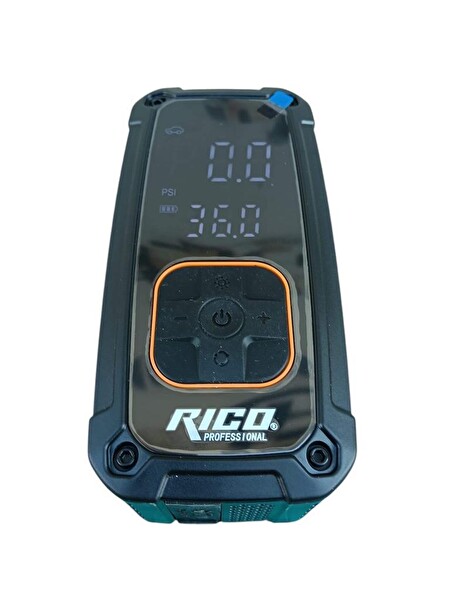 Rico Şarjlı Hava Kompresörü ve Akü Şoklama 2'si 1 Arada