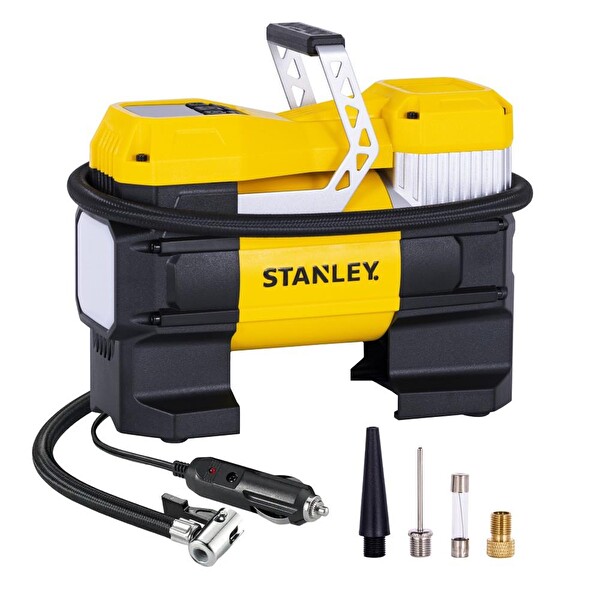 Stanley SXIF0001 12Volt 150 PSI Dijital Basınç Göstergeli Lastik Şişirme Pompası - LED Lamba