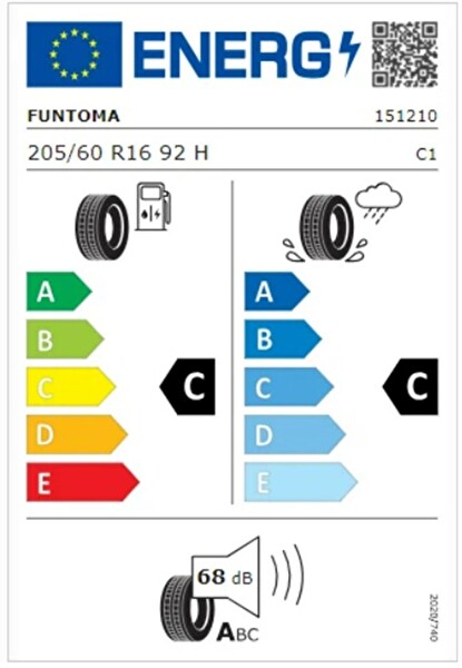 Funtoma 205/60 R16 TL 92H ROADFUN Yaz Lastiği - Üretim Tarihi:2026