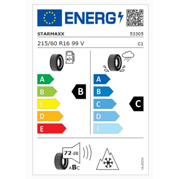 Starmaxx Maxx Out ST582 215/60R16 99V RF M+S 3PMSF Oto 4 Mevsim Lastiği - Üretim Tarihi : 2025