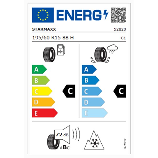 Starmaxx Maxx Out ST582 195/60R15 88H M+S 3PMSF Oto 4 Mevsim Lastiği - Üretim Tarihi : 2025
