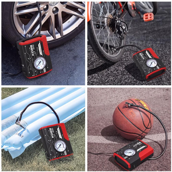 Kobb KB101 12Volt 100 PSI Analog Göstergeli Lastik Şişirme Hava Pompası
