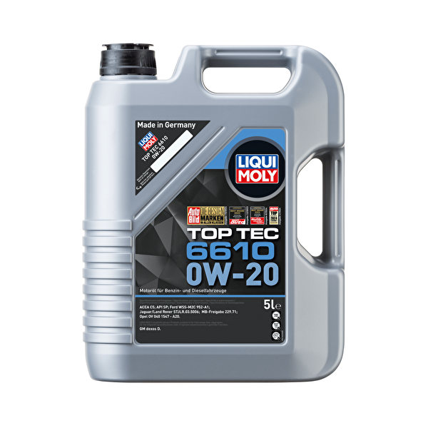 Liqui Moly Top Tec 6610 0W-20 Motor Yağı 5 Litre (21662)