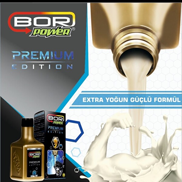 Bor Power Premium Edition Bor İçerikli Motor Yağ Katkısı