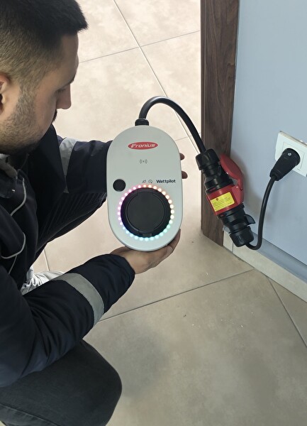 Sgstec Elektrikli Araç Şarj Cihazı Trifaze - Monofaze Dönüştürücü Kablo