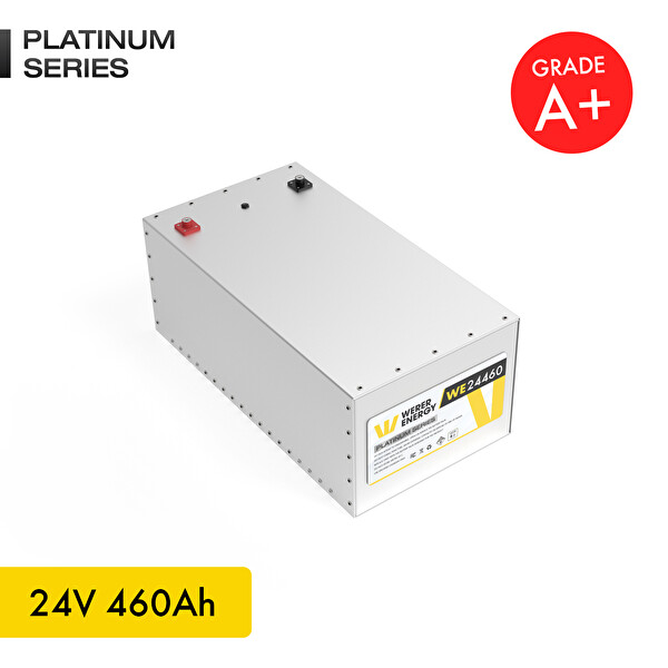 WERER ENERGY 24V 460Ah LiFePO4 Platinum Series Bluetooth'lu Lityum Demir Fosfat Akü