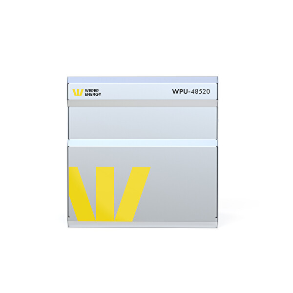 WERER ENERGY 48V 500Ah 26.8kW LiFePO4 WPU Series Bluetooth'lu Lityum Demir Fosfat Akü