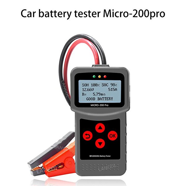 Lancol Micro-200 Pro Oto ve Motosiklet Akü Test Cihazı