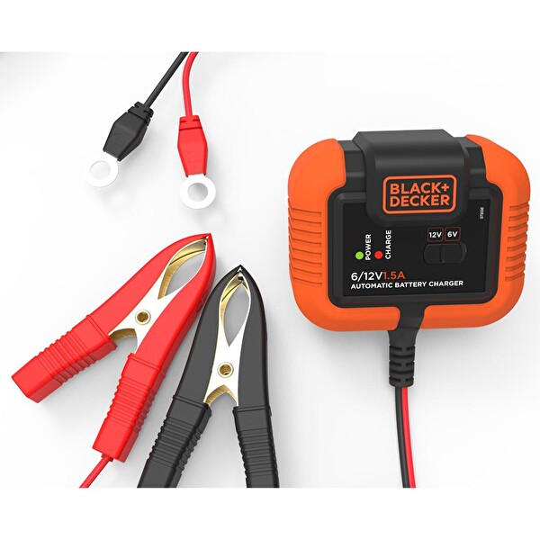 Black Decker BXA21 6V/12V 72A Akıllı Akü Şarj ve Akü Bakım Cihazı