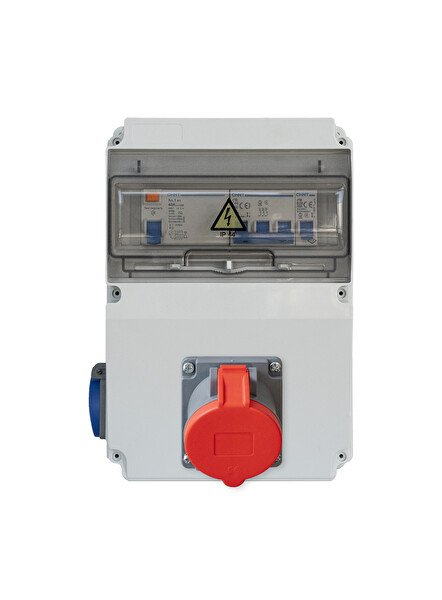 Sgstec 22kW Elektrikli Araç Şarj Cihazı Besleme Kutusu (Prizli)