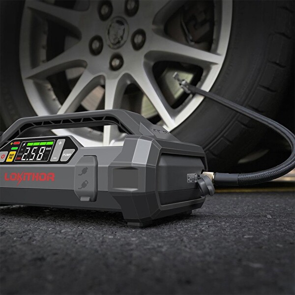 Lokithor JA2500 12V 2500 Amp LiFePO4 Akıllı Akü Takviye - Pompa - Powerbank - Led Lamba