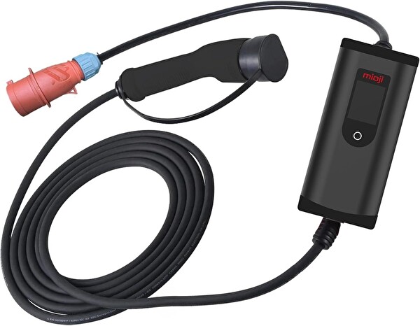 Mioji Mio FC22 3.5/22KW 16/32A 2.4 LCD Ekran IP65 Suya Dayanıklı Taşınabilir Elektrikli Araç Şarj Cihazı