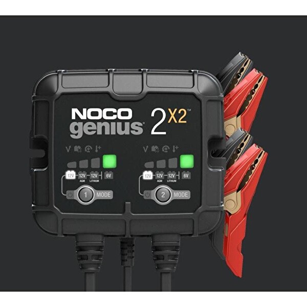Noco Genius GENIUS2X2 6/12V 4 Amper Akü Şarj ve Bakım