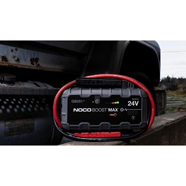 Noco Genius GB251 24V 3000 Amper Lityum Akü Takviye - Powerbank - Led Lamba