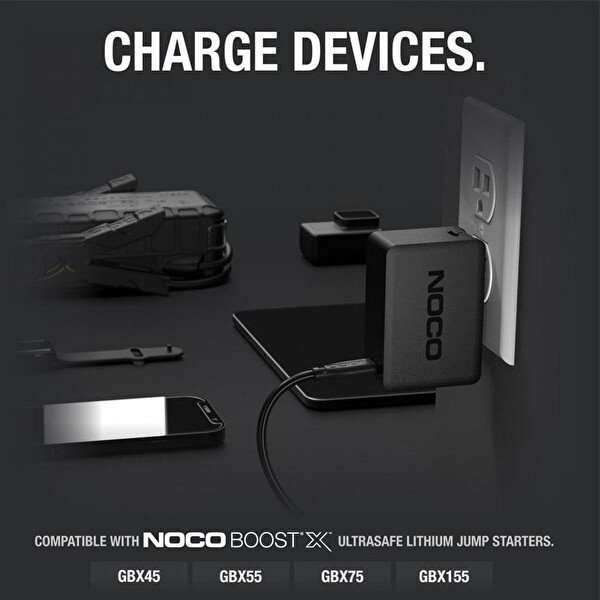 Noco Boost X 65W USB-C Şarj Cihazı GBX45/55/75/155
