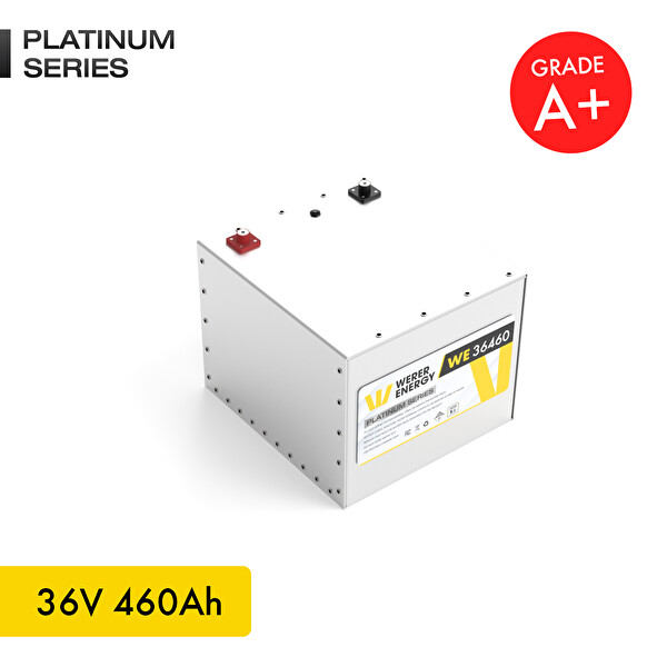 WERER ENERGY 36V 460Ah LiFePO4 Platinum Series Bluetooth'lu Lityum Demir Fosfat Akü - Üretim Yılı: 2025