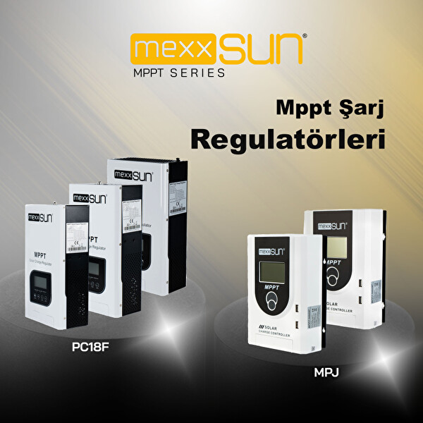 Mexxsun 30A 12/24V Mppt Şarj Kontrol Cihazı