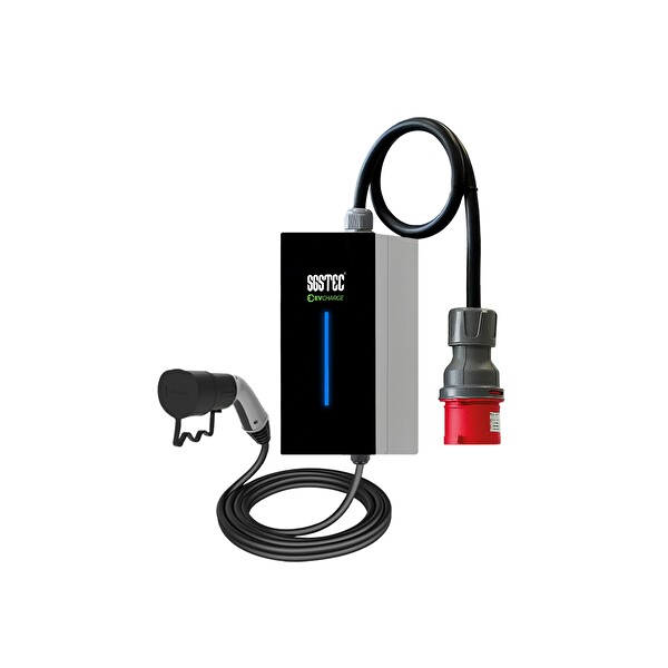 Sgstec Home 7.4kW - 22kW 32A 10 Metre Kablolu Elektrikli Araç Şarj Cihazı