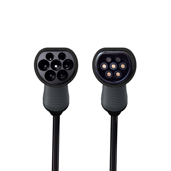 Coswatt Tip-2 Şarj Kablosu 22 kW - 32A - 5 M Kablolu - 380V AC - Taşıma Çantası Hediyeli