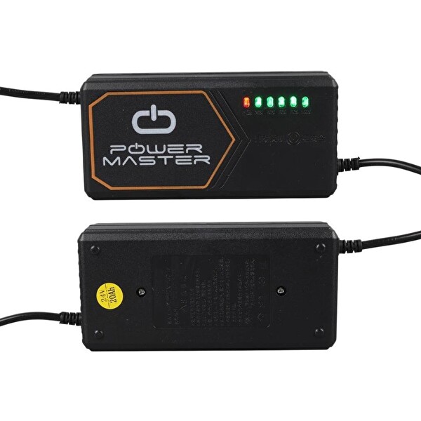 Powermaster 24V 20A Elektrikli Bisiklet Şarj Cihazı