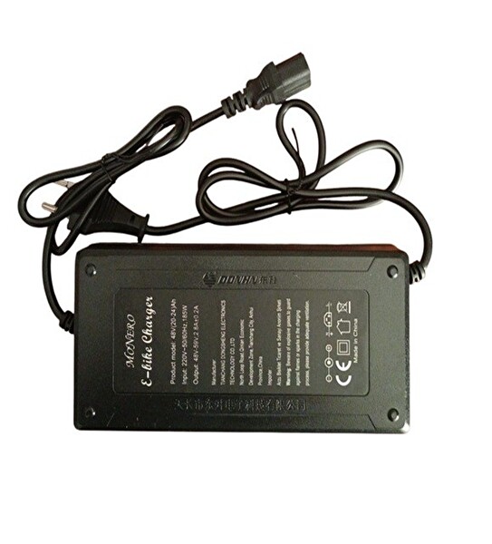 Monero 48 V 20-24 Ah Devre Kesicili Ebike Şarj Cihazı