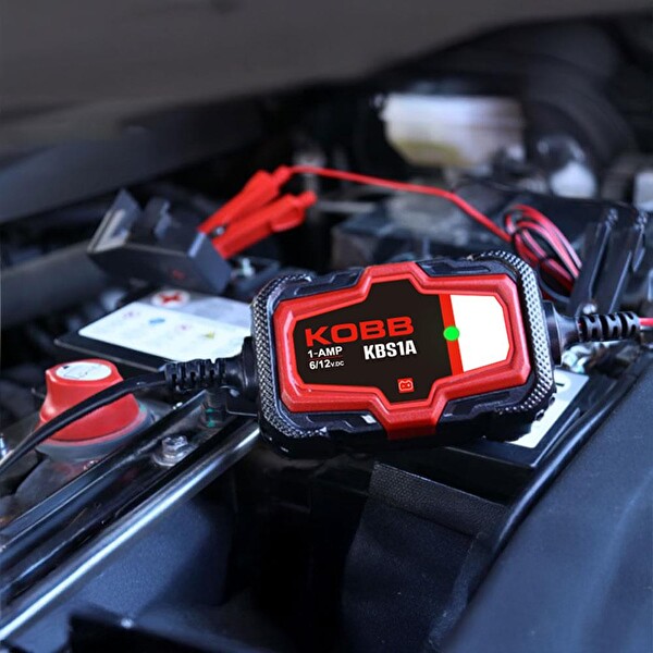 Kobb KBS1A 6V/12V 30Ah Akıllı Akü Şarj ve Akü Bakım Desülfatör