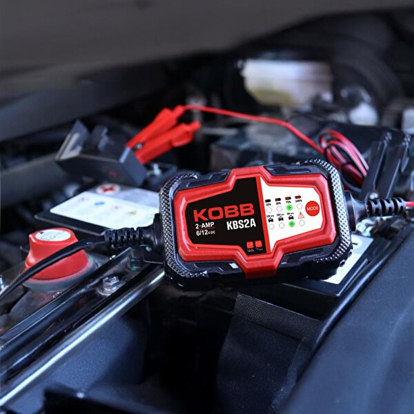 Kobb KBS2A 6V/12V 60Ah Akıllı Akü Şarj ve Akü Bakım Desülfatör