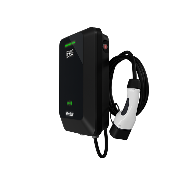 WiseCar WTA Yapay Zeka Destekli Akıllı Elektrikli Araç Şarj Cihazı - 22 kW Mobil Uygulama & WiseCar AI