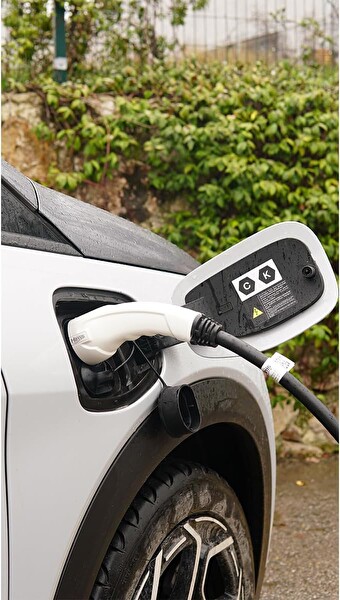 Hims EMEF-22T2-GB-3 22kW Tip 2 Soketli Gri Elektrikli Araç Şarj Kablosu - 3 M