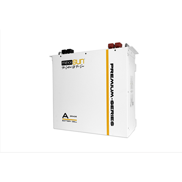 Mexxsun 48V 100Ah LiFePO4 Lityum Akü Ekranlı 6000 Döngü