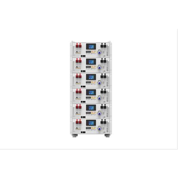 Mexxsun 48V 100Ah LiFePO4 Lityum Akü Ekranlı 6000 Döngü