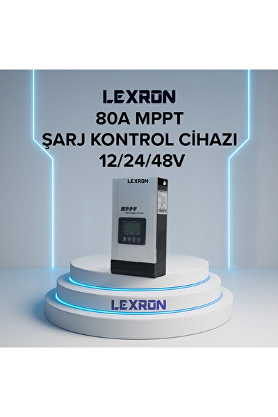 Lexron 80A MPPT Şarj Kontrol Cihazı