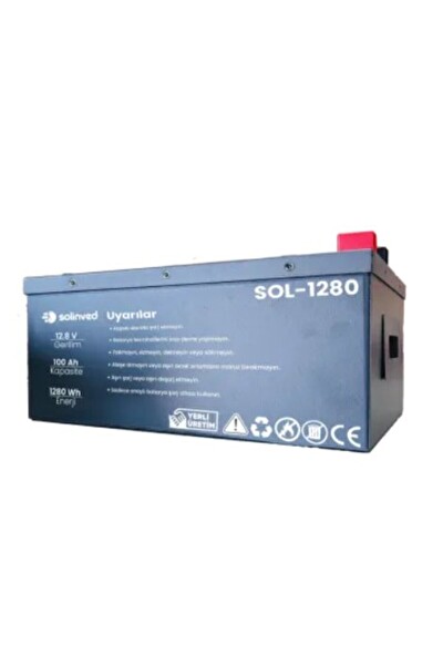 Solinved 100Ah 12.8V Lityum Akü