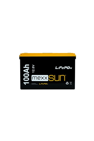 MEXXSUN Lityum Akü 100Ah 12.8V (LiFePo4) 1280Wh