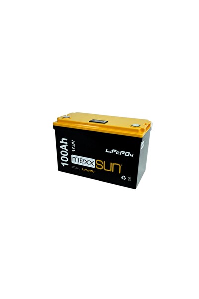 MEXXSUN Lityum Akü 100Ah 12.8V (LiFePo4) 1280Wh