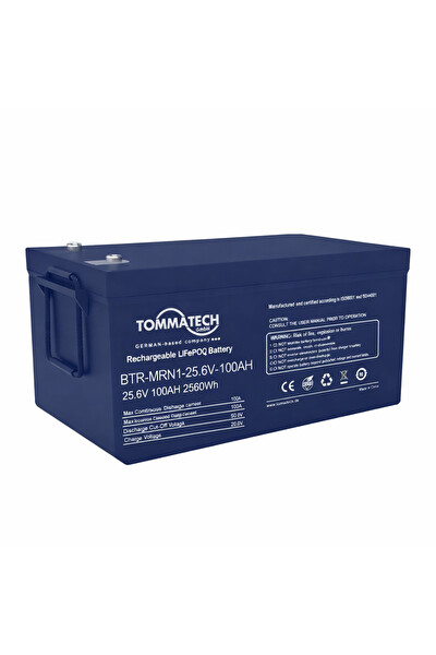 Tommatech LFP MRN1 Series 100AH 25.6V LV