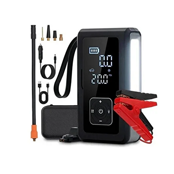 Çeşithane TLJ-01 1000A Powerbank Taşınabilir Jump Starter ve Hava Pompası