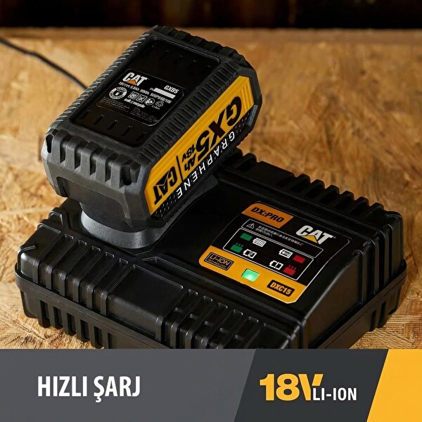 Cat DXC15 18Volt Li-ion Profesyonel Hızlı Akü Şarj Cihazı