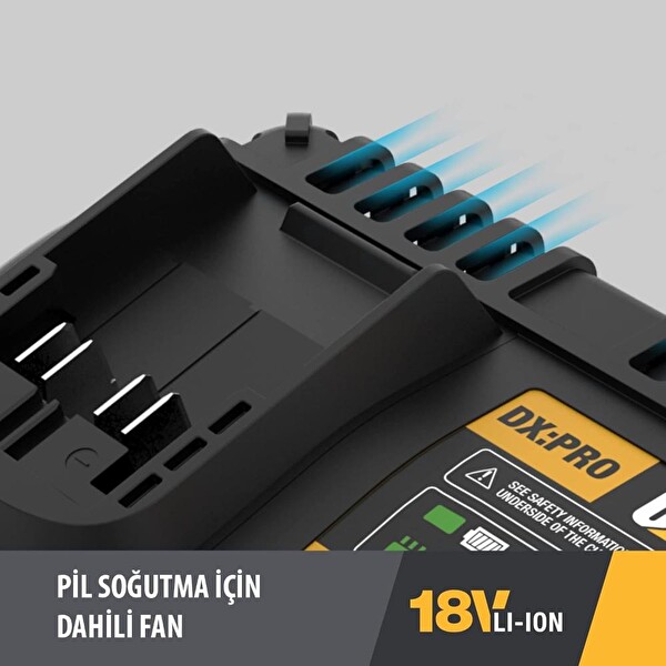 Cat DXC15 18Volt Li-ion Profesyonel Hızlı Akü Şarj Cihazı