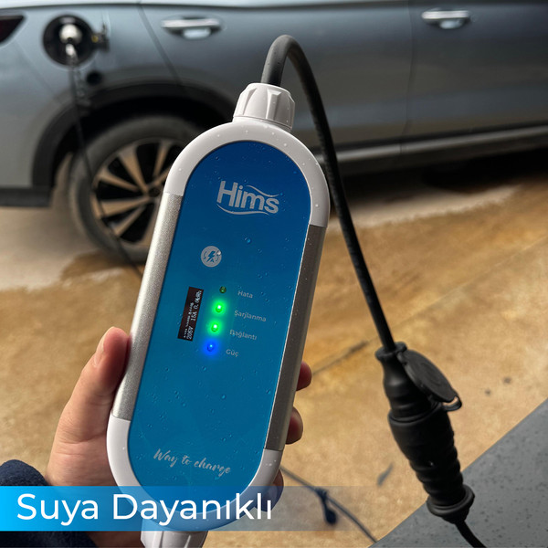 Hims HCTK-G-3-10 3.7 kW 10 Metre Kablolu Taşınabilir Elektrikli Araç Şarj İstasyonu