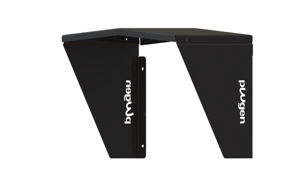Plugen Wallbox Koruyucu Başlık Metal EV Şarj İstasyonu Çatısı Plubox ve Charger One Uyumlu