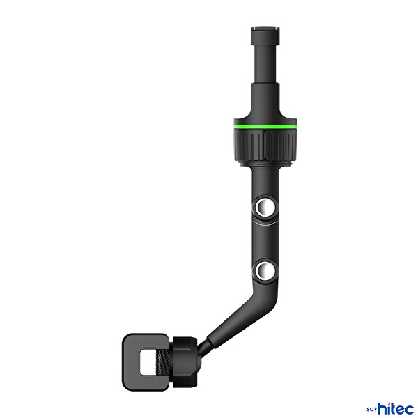 ScHitec 360 Derece Dönebilen Dikiz Aynası Siyah Araç İçi Telefon Tutucu