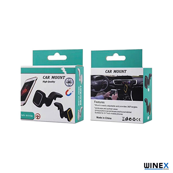 Winex Manyetik Araç içi 360 Mıknatıslı Telefon Tutucu
