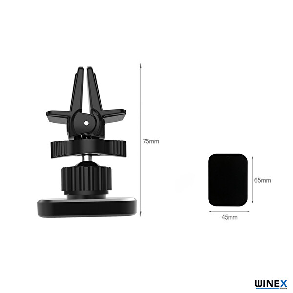 Winex CF-516 Manyetik Kilitli Araç İçi Telefon Tutucu