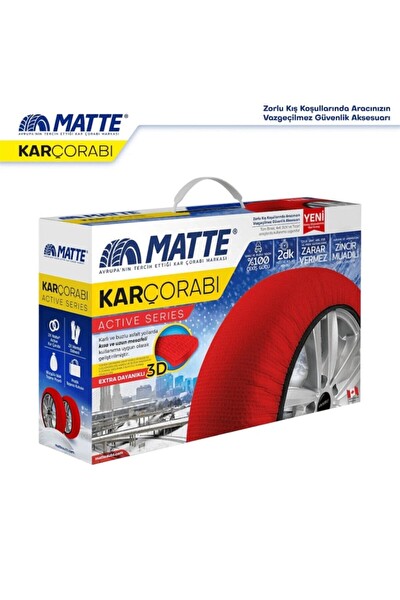 Matte Active Series XXL Kar Çorabı