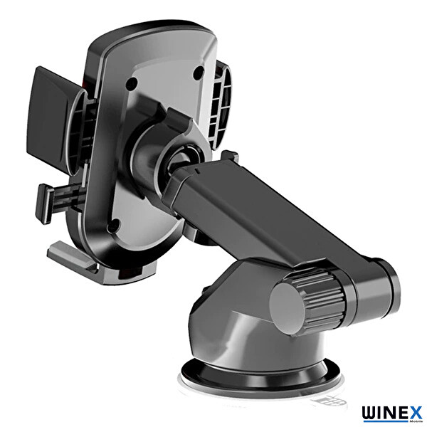 Winex A052 Car Mount Siyah Araç İçi Telefon Tutucu