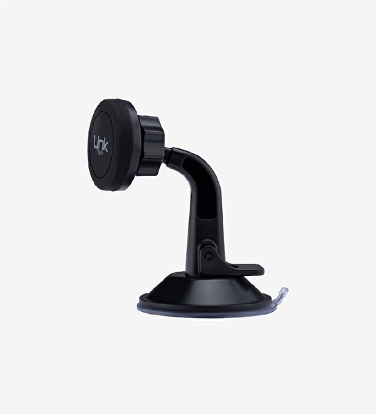 Linktech H710 Cam İçin Mıknatıslı Vantuzlu Araç İçi Telefon Tutacağı