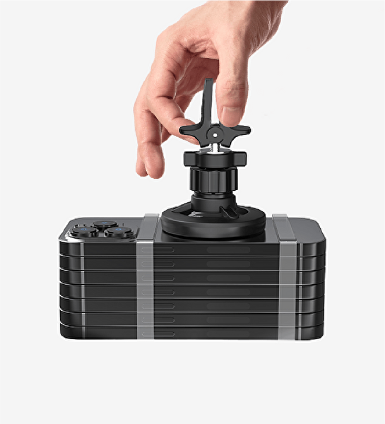 Linktech H788 Premium Mıknatıslı Mandallı Araç İçi Telefonu Tutacağı