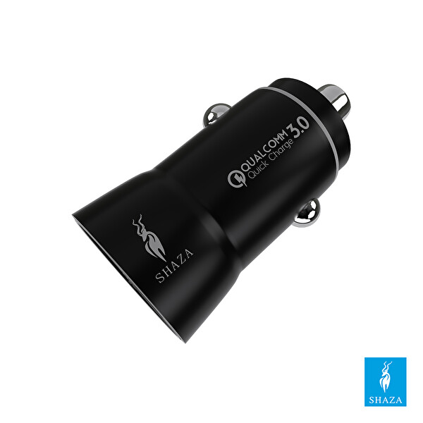Shaza 20W Type-C USB 18W Çift Çıkışlı Hızlı Araç Çakmak Şarjı